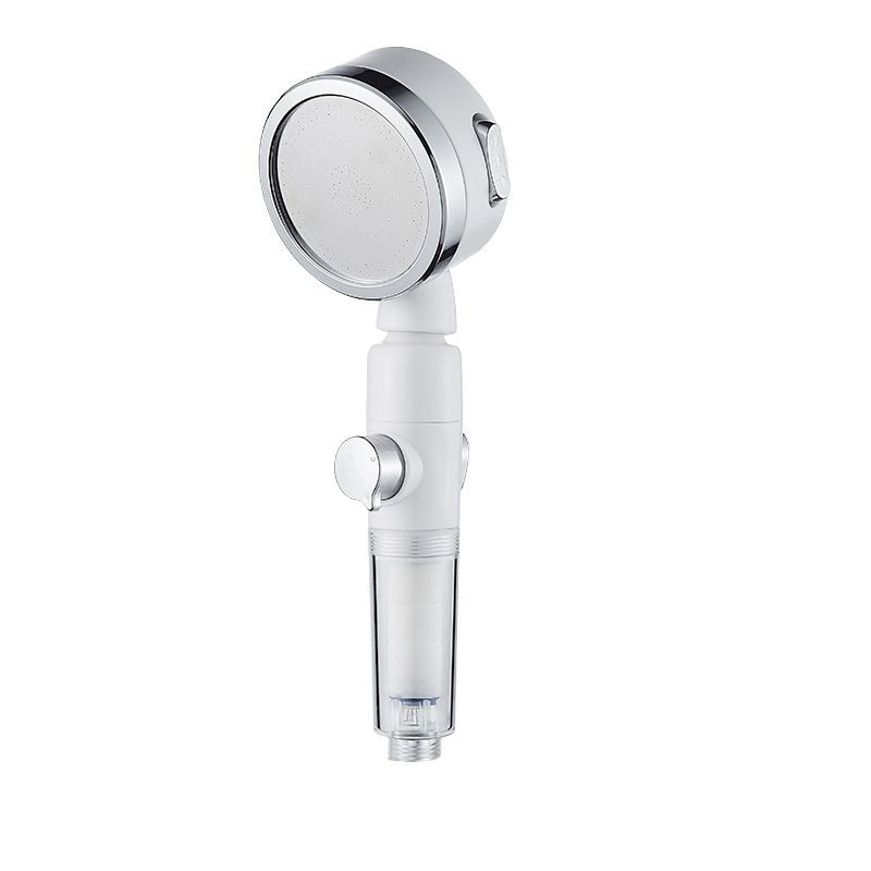 Rynx | Modern Handheld Shower Head Silver Round Standard Shower Heads