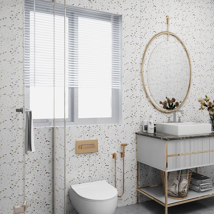 Rynx | Modern splash protection wall covering waterproof removable and adhesive mosaic tile for the bathroom