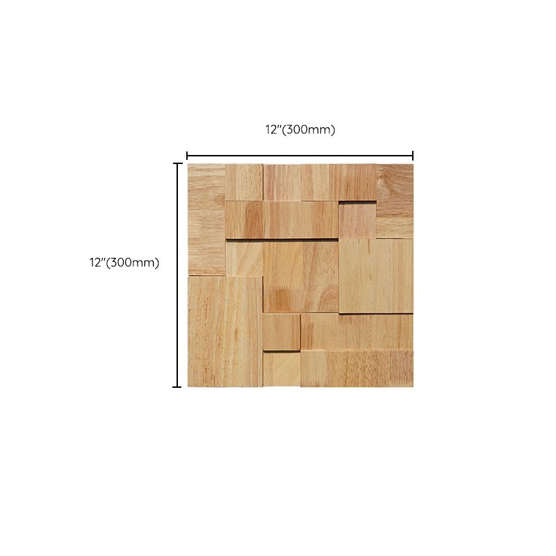 Rynx | Solid wood wall panel Modern Minimalist living space wall panel (1-Pack)
