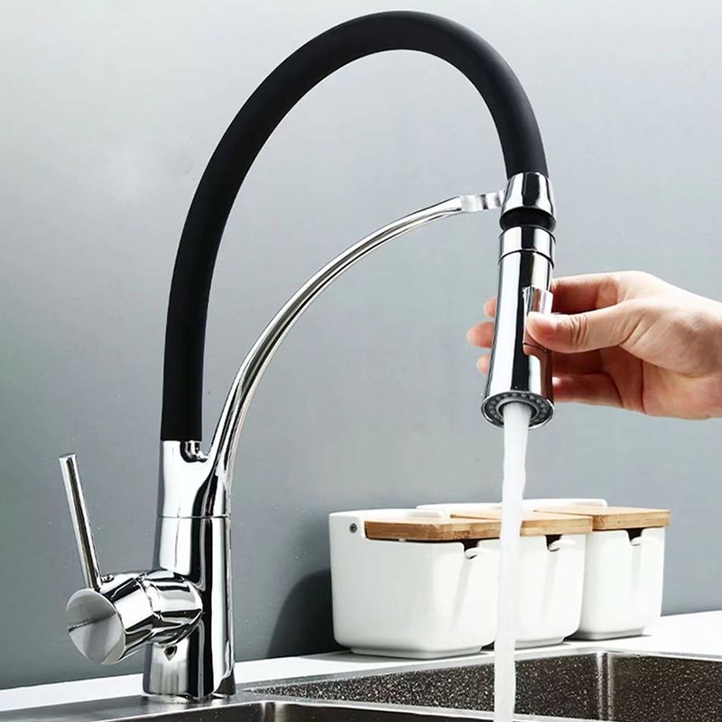 Rynx | Modern 1-Hand Faucets Copper Touchless with Water Dispenser Standard Kitchen Faucet