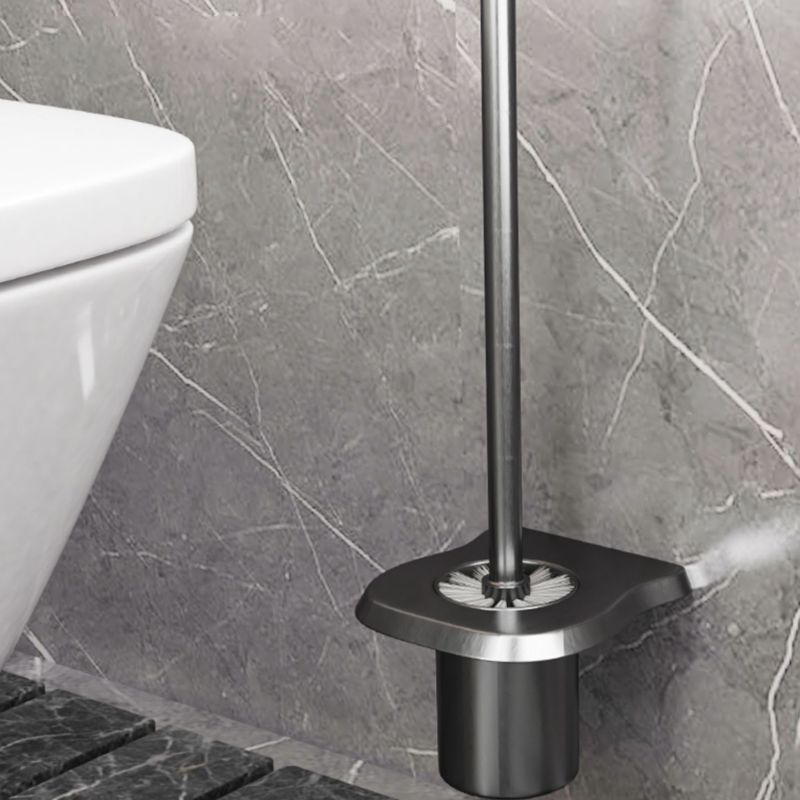 Rynx | Modern gray bathroom accessory set bathroom shelf bath hardware set
