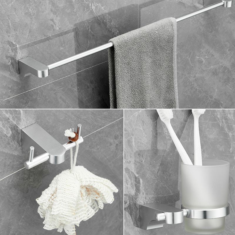 Rynx | 6-piece Chrome Bathroom Accessory as Individual Piece or as Set with Towel Ring Bar