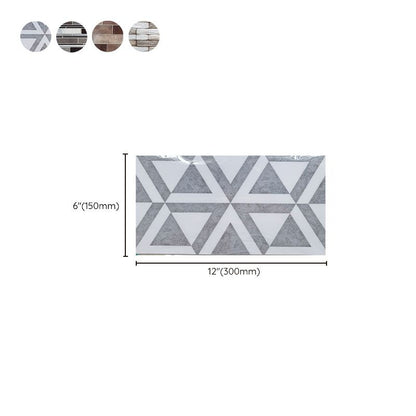 Rynx | PVC Peel & Stick Tile Kitchen waterproof splash guard Peel and Stick Wall Tile Set of 18