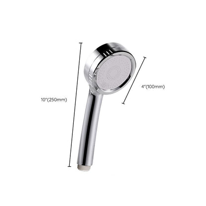 Rynx | Modern hand shower head 5 spray patterns Chrome Round Wall mounted shower head