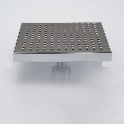 Rynx | Modern square fixed shower head with shower arm Wall-mounted shower head made of stainless steel