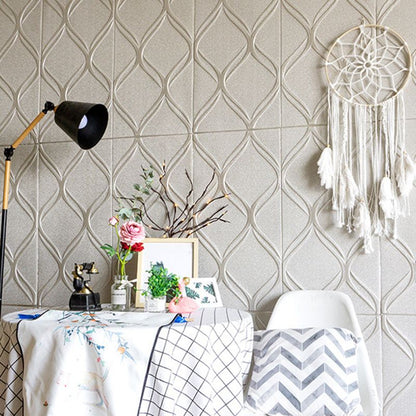 Rynx | Contemporary waterproof wall planks striped brick bedroom wall panels