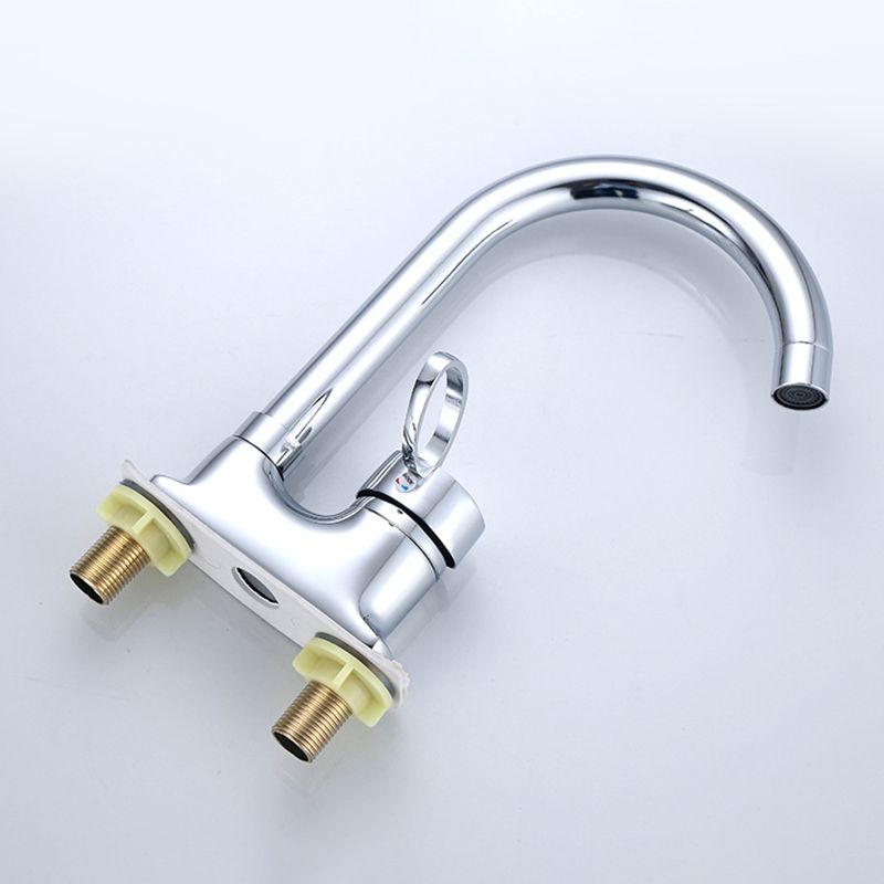 Rynx | 1or2-Handle Brushed Nickel Widespread Faucet 2 Hole Center Set Sink Faucet