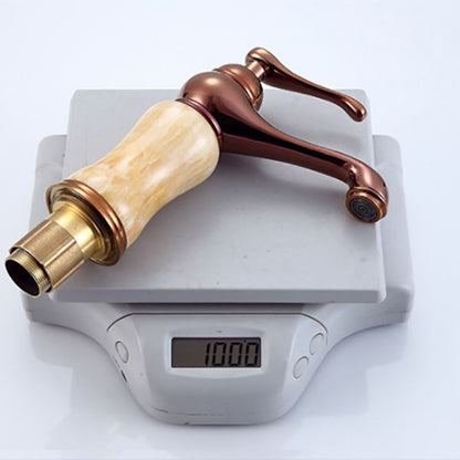 Rynx | Luxury Vessel Faucet Brass Lever Handles Low Arc Sink Faucet