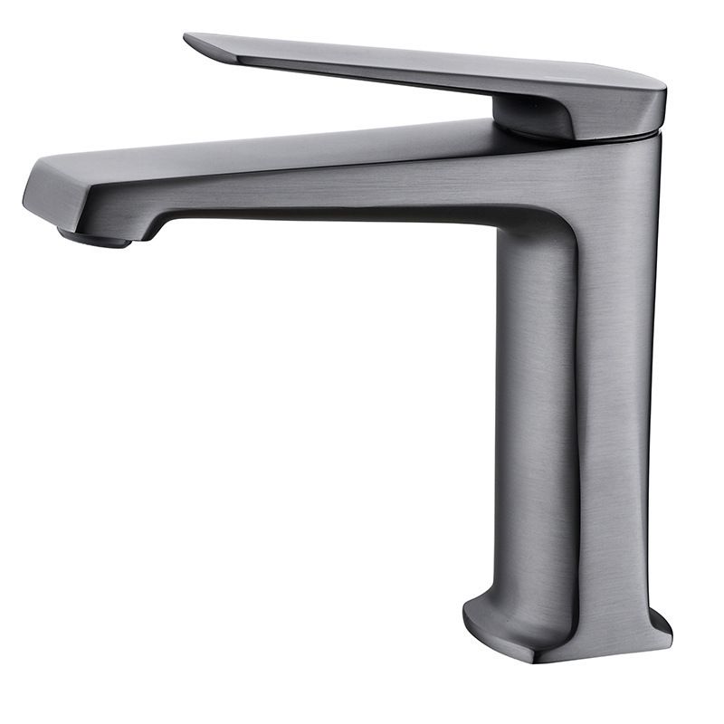 Rynx | Modern Basin Mixer Lever Handle Copper Low Arc Basin Mixer