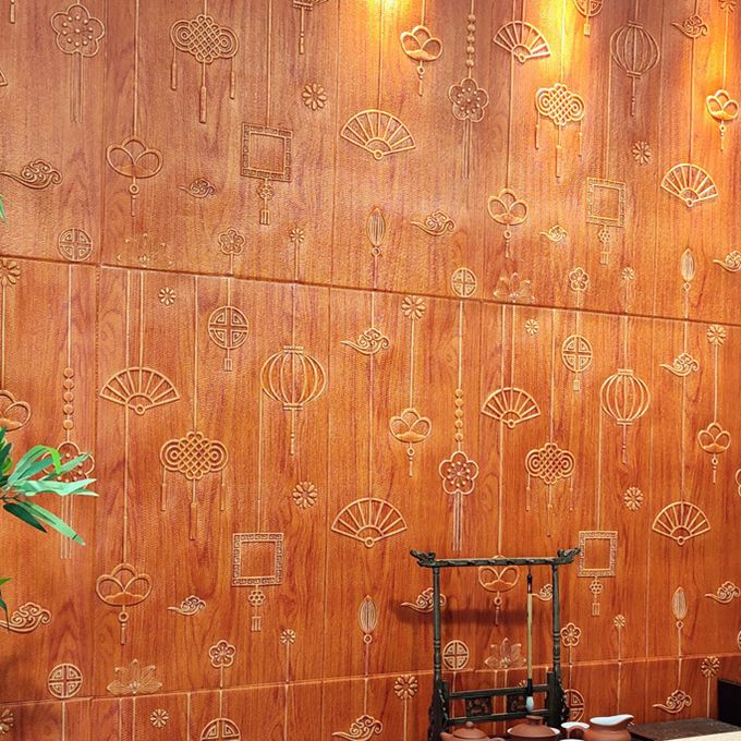 Rynx | Contemporary Wall Panels Self-Adhesive Waterproof Cartoon 3D Print Wall Covering