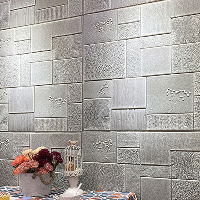 Rynx | Industrial Wall Plank 3D Brick Bathroom Living Room Wall Panel Set of 1