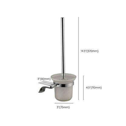 Rynx | Modern Bathroom Hardware Paper Holder Bathroom Shelf Silver Bathroom Accessory Set