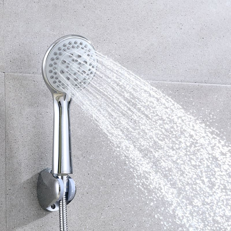 Rynx | Modern adjustable shower head Round Metal Handheld Shower Head