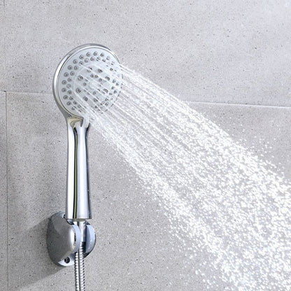 Rynx | Modern adjustable shower head Round Metal Handheld Shower Head