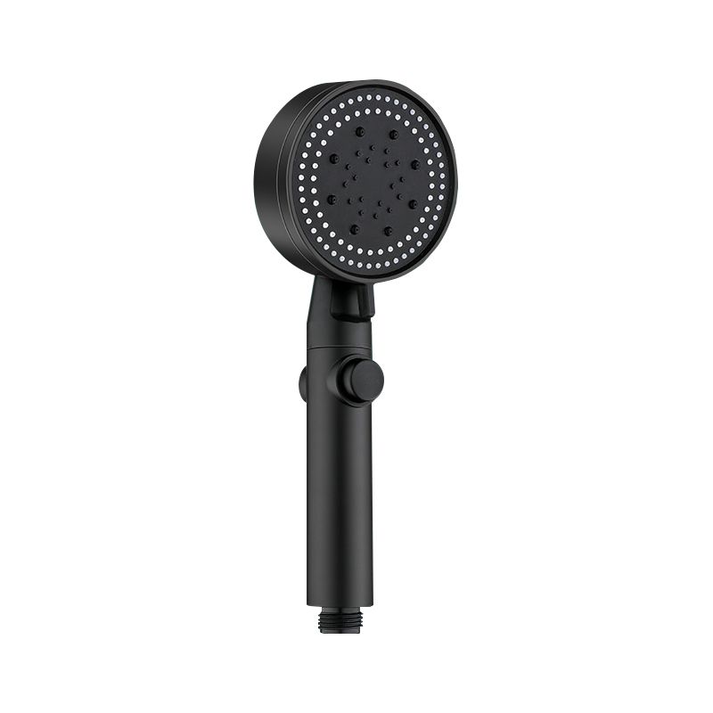 Rynx | Round Handheld Showerhead Modern Plastic Head with Self-Cleaning