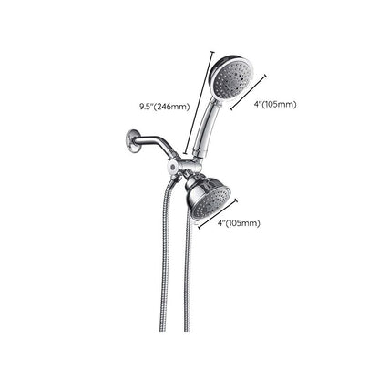 Rynx | Traditional Dual Shower Heads Home Metal Round Shape Dual Shower