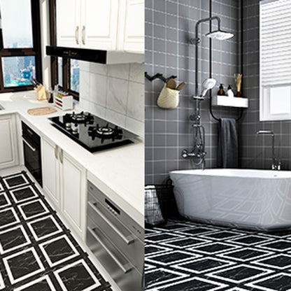 Rynx | Peel and Stick Vinyl Flooring Matte Vinyl Flooring with Square Edge