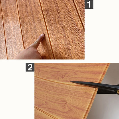 Rynx | Waterproof Wall Paneling Peel and Stick Wood Look Design Wall Paneling