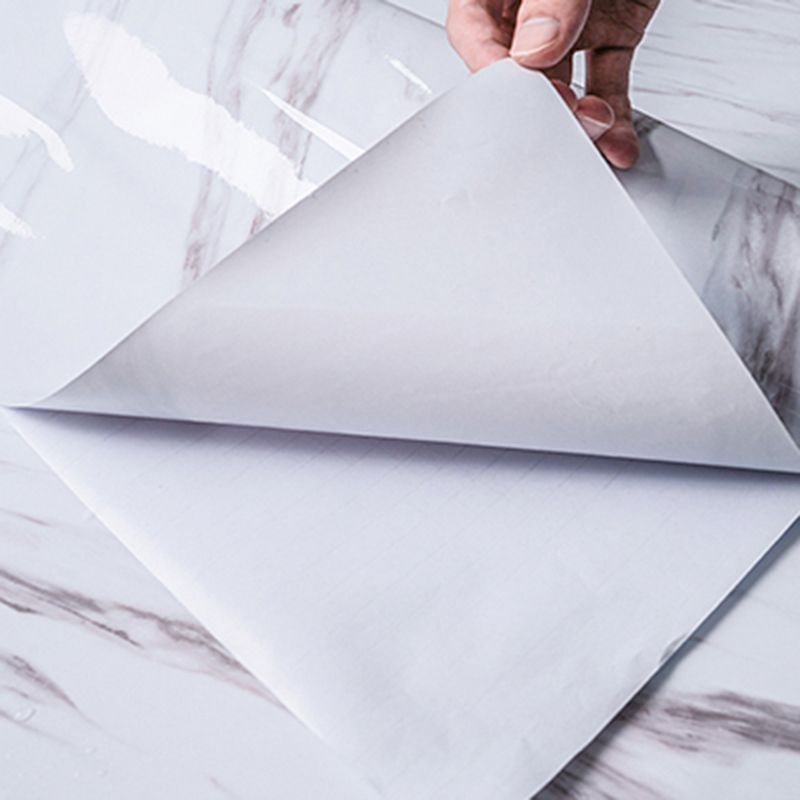 Rynx | Modern splash guard tile waterproof marble print peel and stick tile for the kitchen