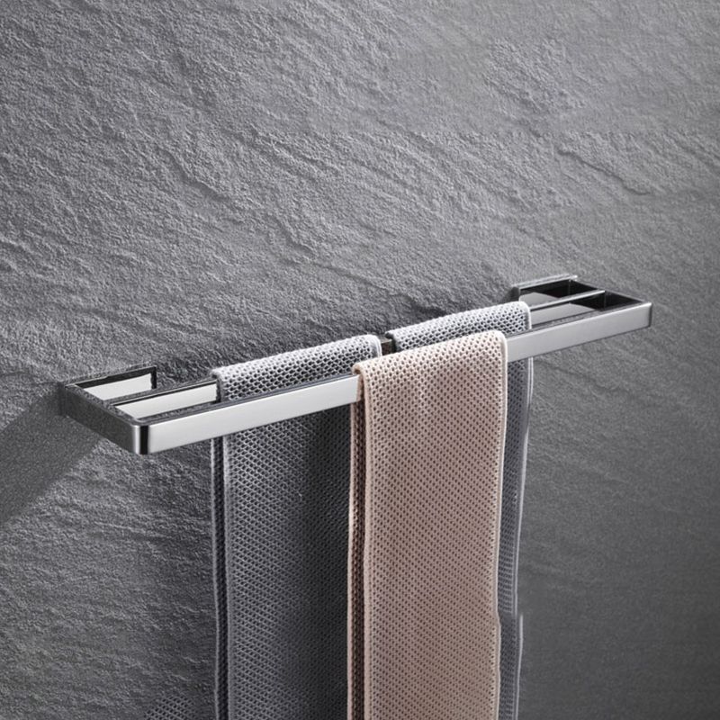 Rynx | 5-piece modern bathroom accessories as a single item or in a set Polished chrome bathroom set
