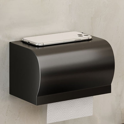 Rynx | Modern Bathroom Accessories Set Black Bath Shelf Bath Accessories Set