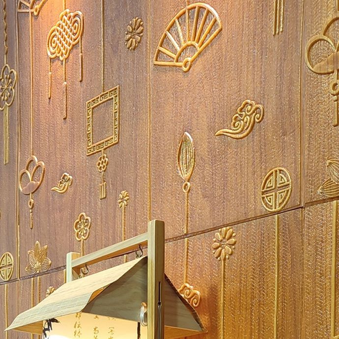 Rynx | Contemporary Wall Panels Self-Adhesive Waterproof Cartoon 3D Print Wall Covering