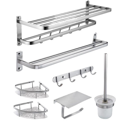 Rynx | Modern Bathroom Set Tissue Holder Bath Shelf Stainless Steel Bathroom Accessory Set