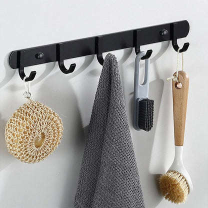 Rynx | Modern Bathroom Accessories Black Paper Holder Bathroom Shelf Bathroom Accessory Set
