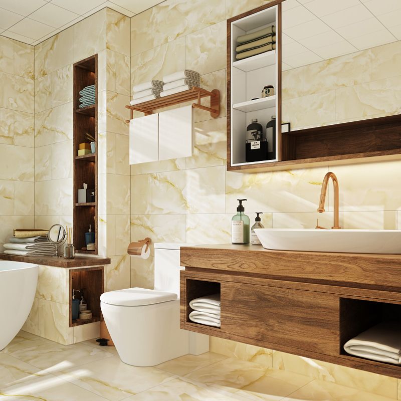 Rynx | PVC Wall Panel Rectangle Waterproof Wall Cladding for the Living Room