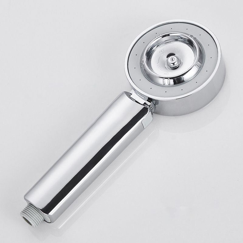 Rynx | Contemporary Wall-Mounted Shower Head Combination Chrome Round Hand Shower