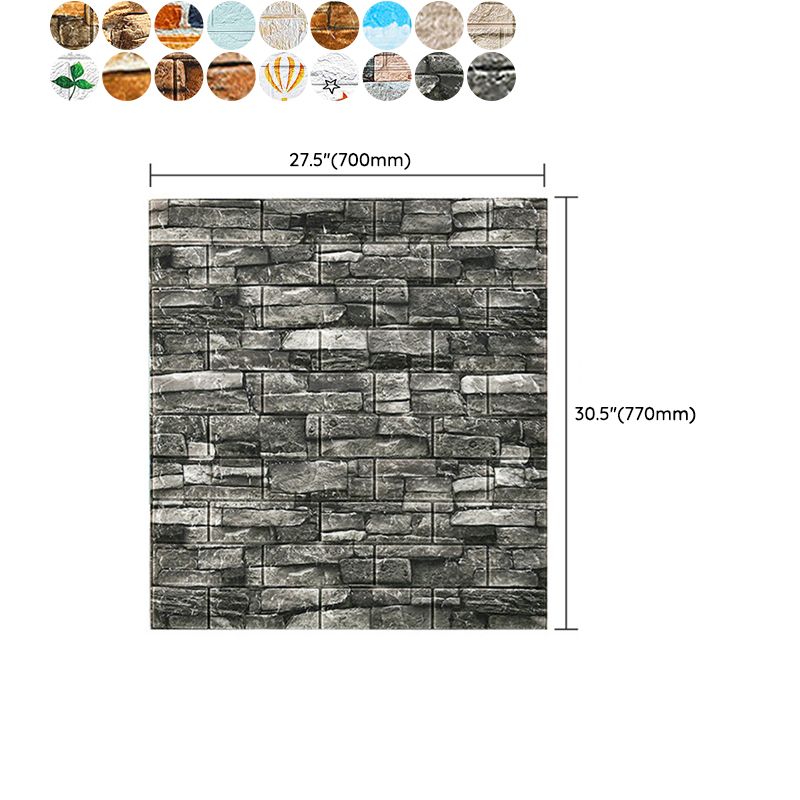 Rynx | PVC Wall Cladding Smooth Wall Interior 3D Living Room Panels Set of 2
