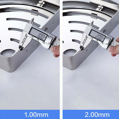Rynx | Modern Stainless Steel Bath Accessory Set Rectangular & Triangular Bath Shelf