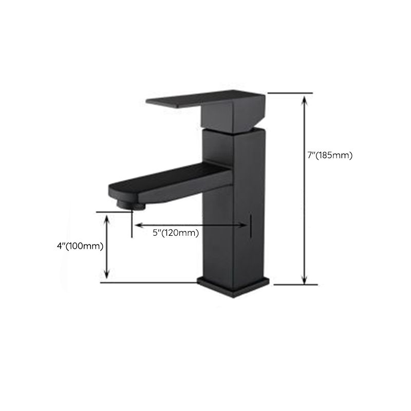 Rynx | Modern sink faucet centerset bathroom sink faucet in black