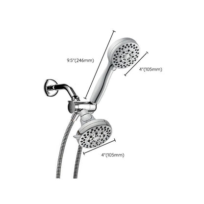 Rynx | Traditional Dual Shower Heads Home Metal Round Shape Dual Shower