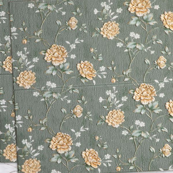 Rynx | Modern Wall Panel 3D Floral Print Peel and Stick Waterproof Wall Covering