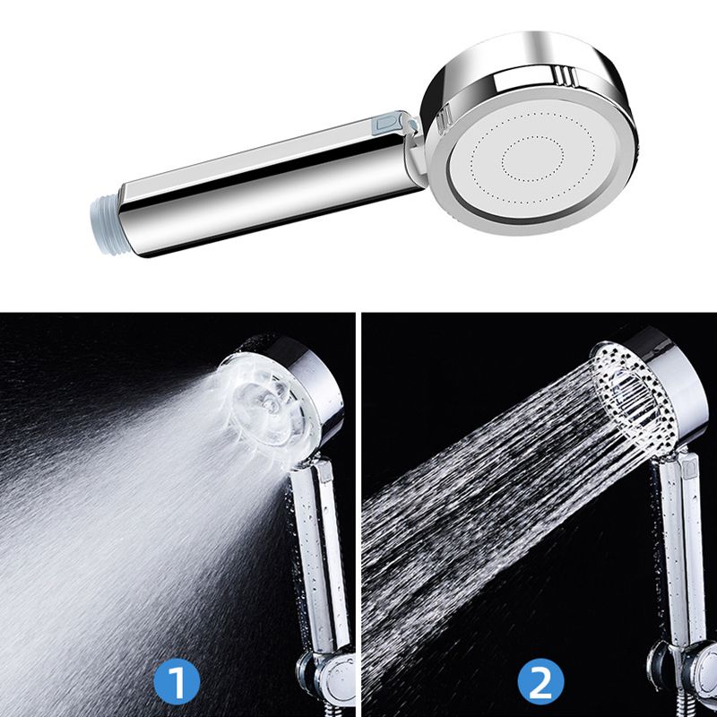 Rynx | Contemporary Wall-Mounted Shower Head Combination Chrome Round Hand Shower