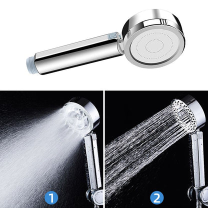 Rynx | Contemporary Wall-Mounted Shower Head Combination Chrome Round Hand Shower