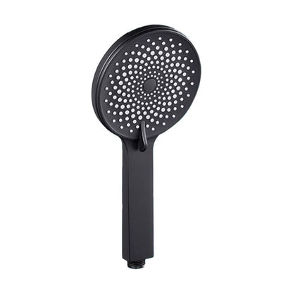 Rynx | Contemporary round shower head in solid color handheld shower head for the bathroom