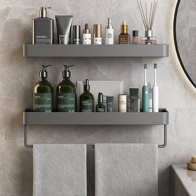 Rynx | Minimalist Matt Metal Bathroom Accessory Set Modern Bathroom Shelf