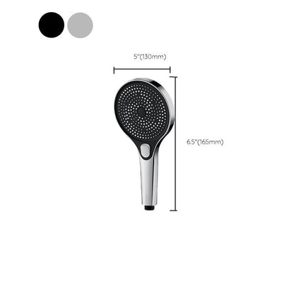 Rynx | Modern Round Hand Shower Adjustable Spray Pattern Wall Mount Hand Shower