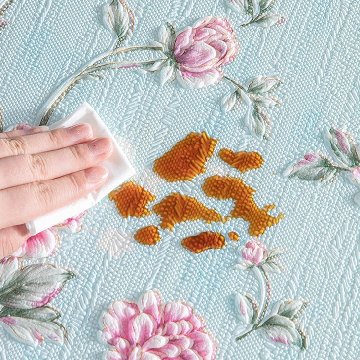 Rynx | Modern Wall Panel 3D Floral Print Peel and Stick Waterproof Wall Covering