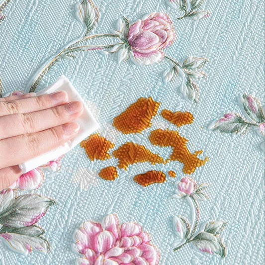 Rynx | Modern Wall Panel 3D Floral Print Peel and Stick Waterproof Wall Covering