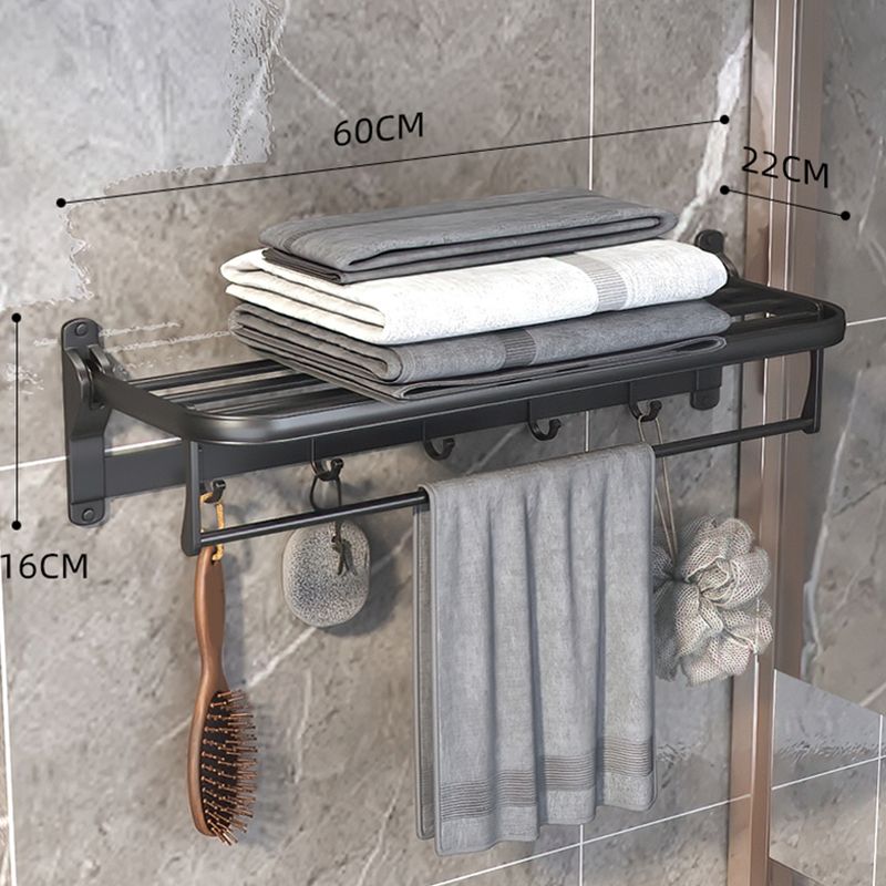 Rynx | Modern Bathroom Hardware Set Matte Black Metal Bathroom Accessories Kit