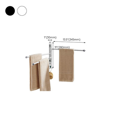Rynx | 2-Piece Stainless Steel Towel Bar Modern 13.6" B Bathroom Accessory Set