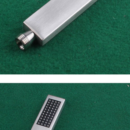 Rynx | Simple Rectangle Shower Head 304 Stainless Steel Hand Shower