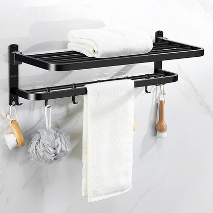 Rynx | Matte black bathroom accessory set Modern bathroom accessory hardware set