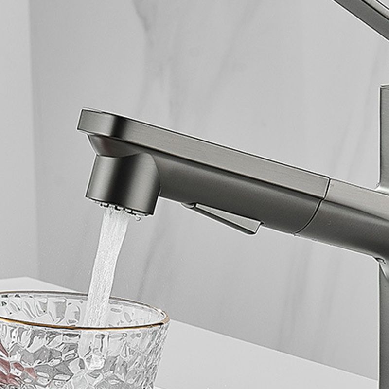 Rynx | Contemporary Basin Mixer Lever Handles Low Arc Copper Basin Mixer