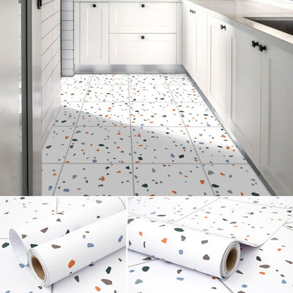 Rynx | Modern PVC Floor Geometric Pattern Peel and Stick Vinyl Plank Floor