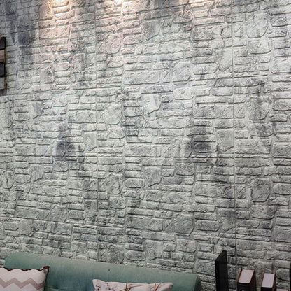 Rynx | 3D artificial stone wall panel industrial style living room wall panel (pack of 10)