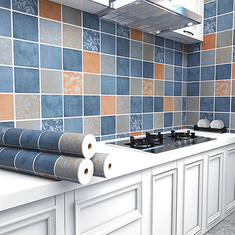 Rynx | Grid Mosaic Peel & Stick Tile Waterproof Kitchen Wallpaper